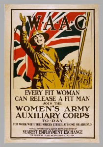 'W.A.A.C. Every Fit Woman Can Release a Fit Man', 1918 (c).