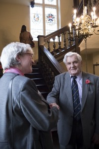 Mr Ron Bristow with Museum director Dr Silke Ackermann