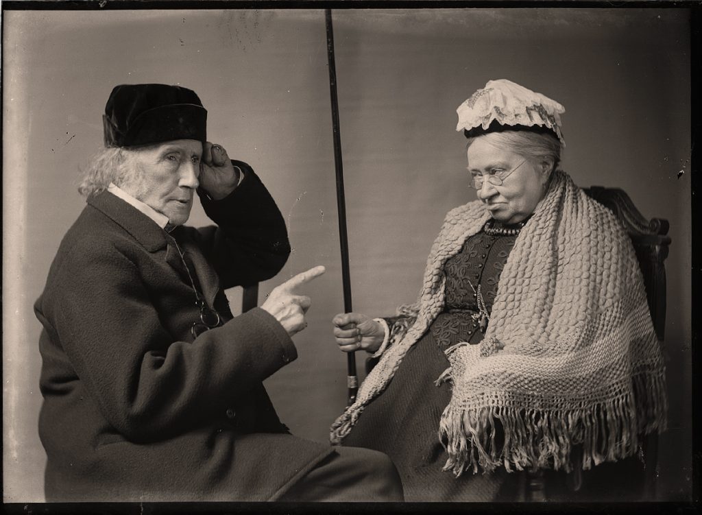 Sarah Angelina Acland, “Sir Henry Acland & Miss Smith” (digital positive from half-plate negative, c. 1895) Bodleian Library, Minn Collection Negative 202/6